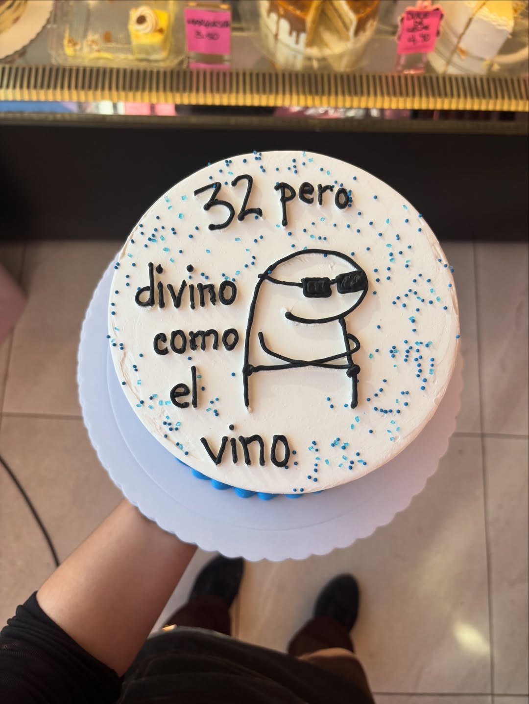 Tarta divertida de cumpleaños